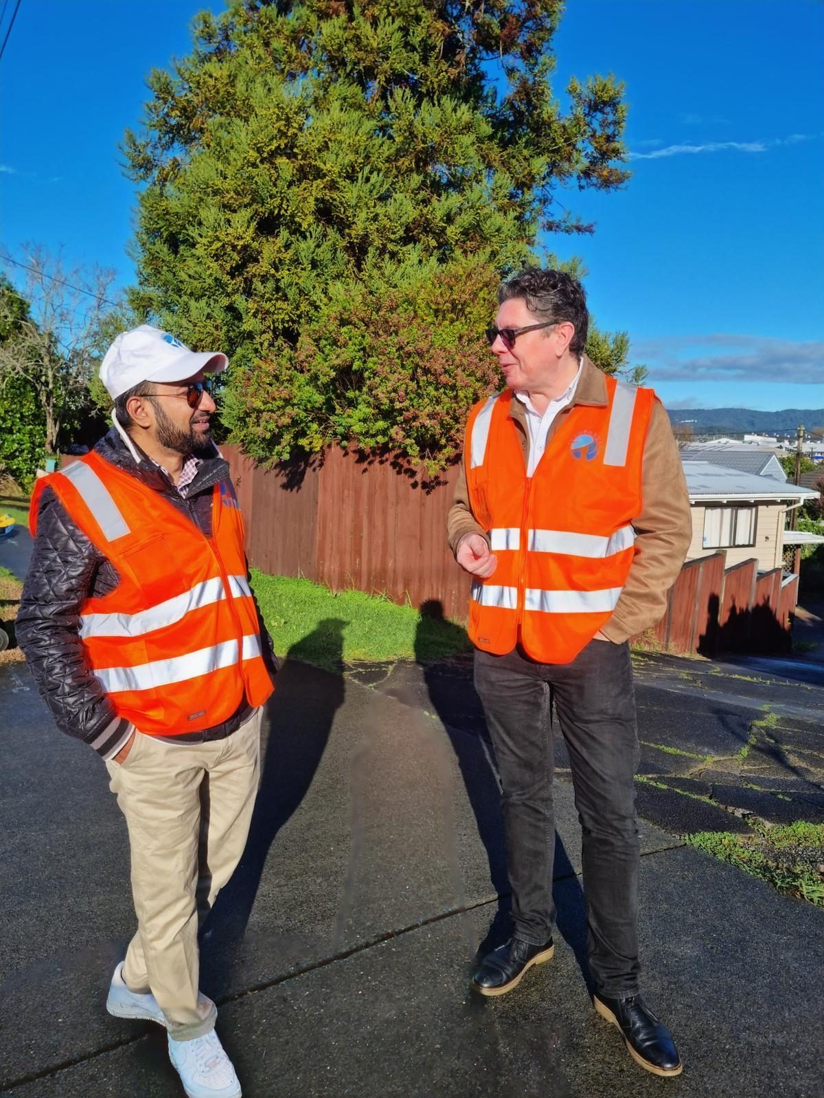 Site visit in New Zealand